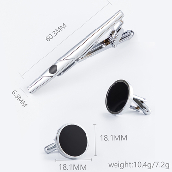 Mansetid — ümmarguse kujuga geomeetriline disain, unisex (Materjal: raud; Viimistlus: elektroplating; Kohandamine: Jah; Pakkimine: iseseisev pakk)