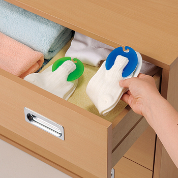 Clipuri pentru haine – set de 12 bucăți, material PP, pentru șosete, lenjerie, mănuși și cravate