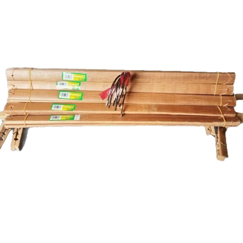 Bambusz nadrág tartó állvány 4 klippel, összecsukható, modell 018