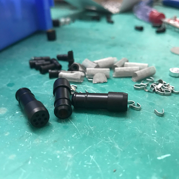 voxdida 075 χαλκού θήκη μικροφώνου με σετ κλιπ και σφουγγάρι, κάλυμμα με επτά οπές