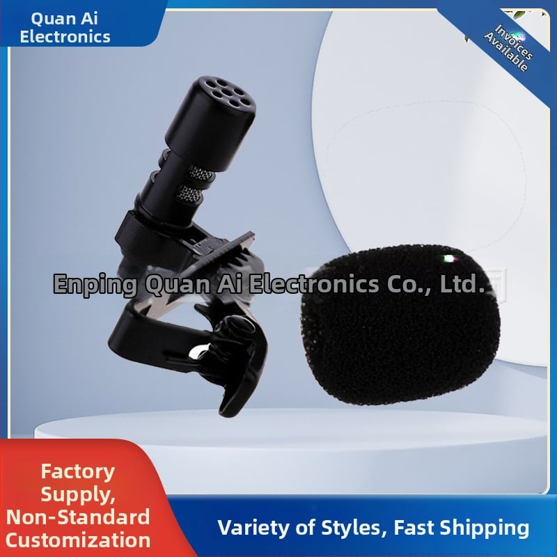 voxdida 075 χαλκού θήκη μικροφώνου με σετ κλιπ και σφουγγάρι, κάλυμμα με επτά οπές