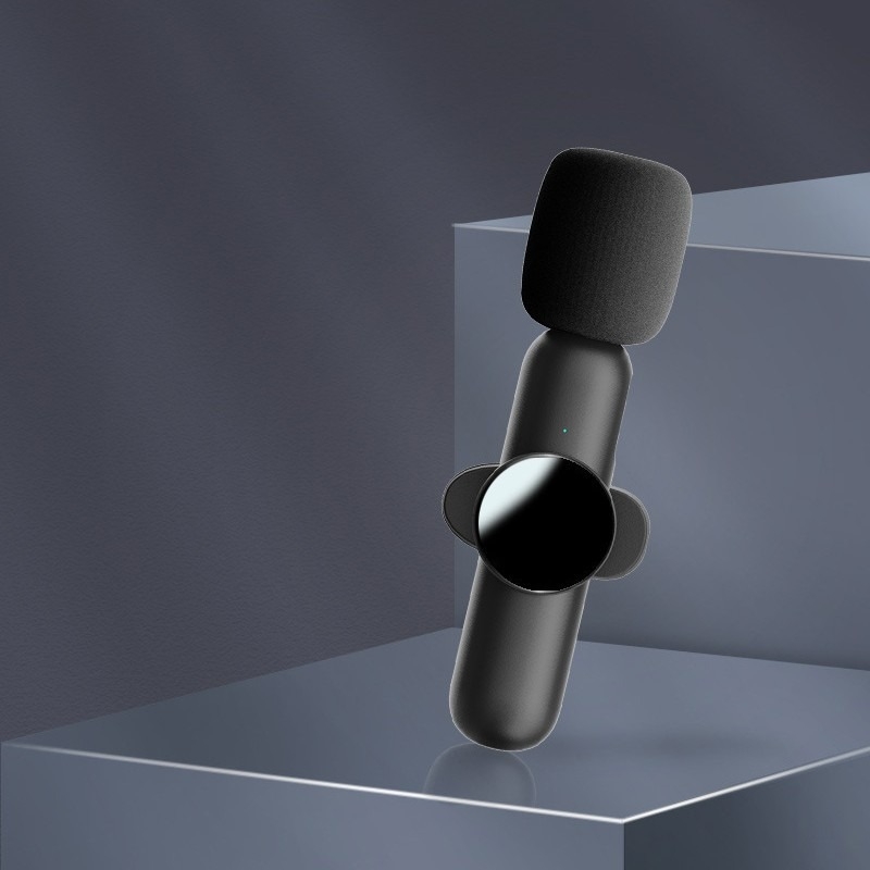 Microfon Lavalier cu baterie încorporate pentru transmisie în direct și interviuri, autonomie 3–6 ore, răspuns în frecvențe 20 Hz–20 kHz, SNR ≥60 dB