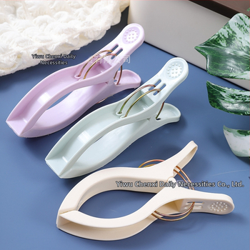 Műanyag szárítóklipek, modell 709-6, 6 darabos csomag, szélálló, quiltokhoz és ruhákhoz