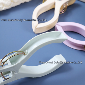 Műanyag szárítóklipek, modell 709-6, 6 darabos csomag, szélálló, quiltokhoz és ruhákhoz