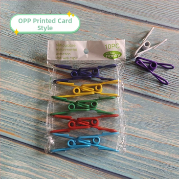 Ruhaakasztóklipszek – öntött műanyagból, nem hajlítható, 240 darabos doboz, többfunkciós ruhaszárításhoz és élelmiszer lezárásához