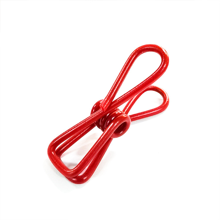 Ruha szárító csipesz – fém, modern minimalista stílus, 250 darabos csomag