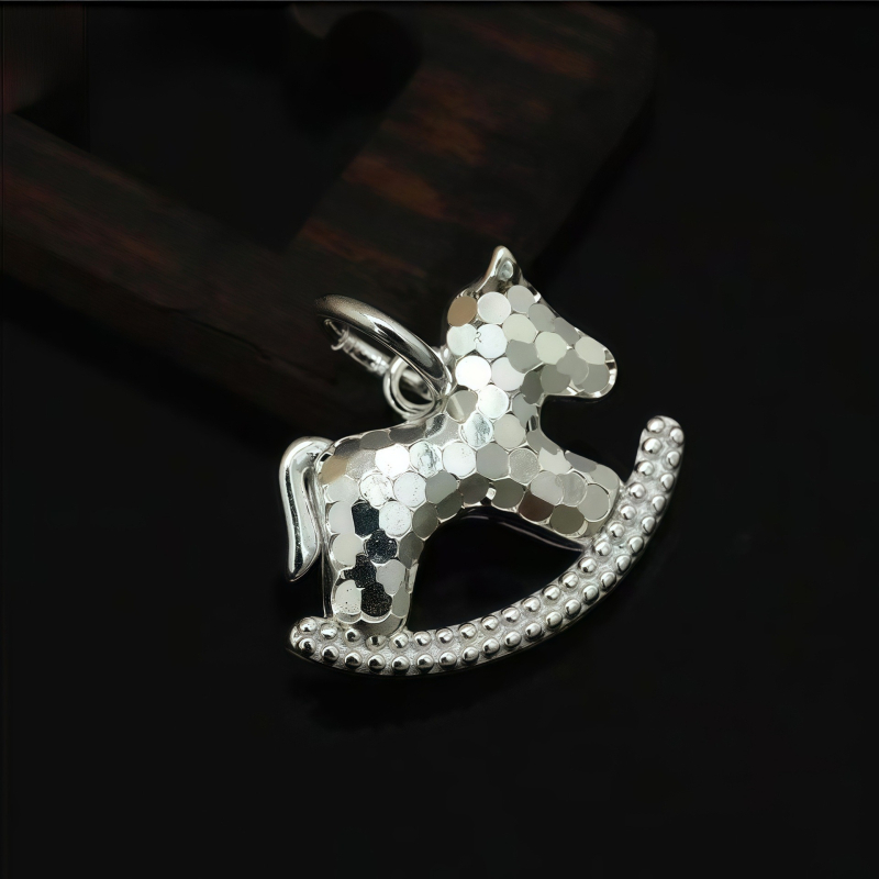 Srebrni privjesak S925 za ogrlicu XL372a, stil Životinje/Zodijak, fina izrada