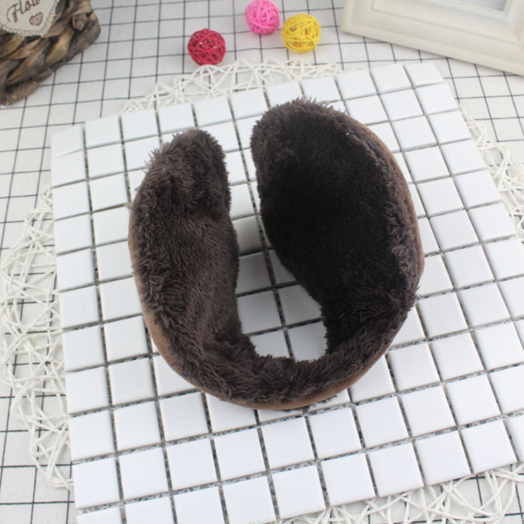 Meeste talve kõrvakaitsed, paksendatud soojuse jaoks, puuvillane materjal, ühesugune muster