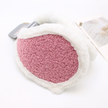 Plüüsist kõrvakaitsmed, tagakandmise stiil, hoiavad sooja reisimisel ja jalgrattasõidul