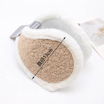 Plüüsist kõrvakaitsmed, tagakandmise stiil, hoiavad sooja reisimisel ja jalgrattasõidul