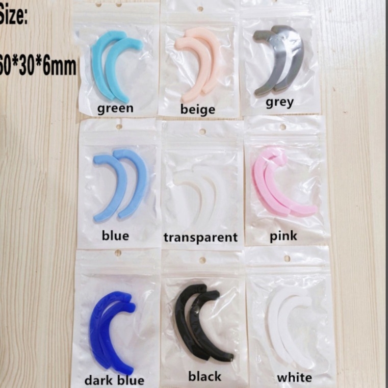 Mask koos pehmete silikoonist kõrvaklipsudega, anti-tihendamise ja valu, nähtamatud kõrvakaitsed, tagantkande stiil, täiskasvanutele