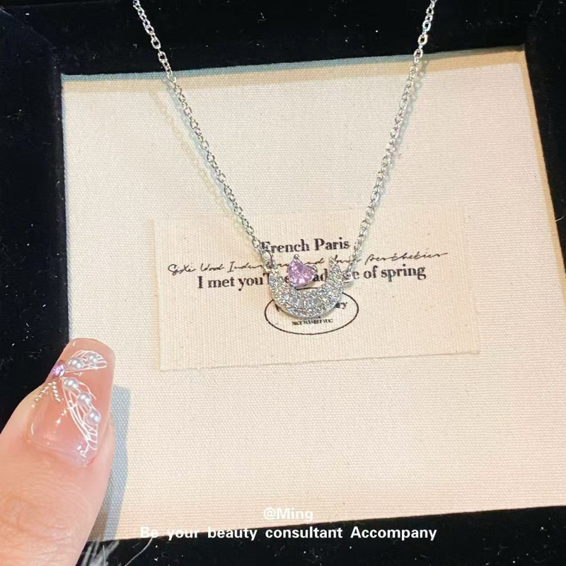 Colier Feihhe din cupru cu lanț O, design geometric, stil lux ușor