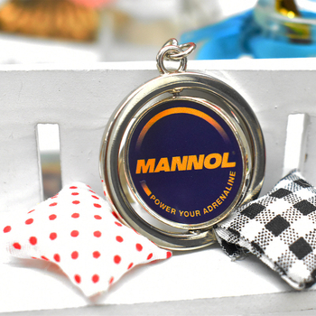 BRELOC METALIC 3D cu logo personalizat, finisaj email imitatie, stil lux ușor, pandantiv pentru geantă desen animat