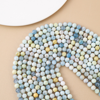 Mărgele libere – Acvamarin, Finisaj lustruit, Cod produs: Acvamarin, Brand: Luo Zhan