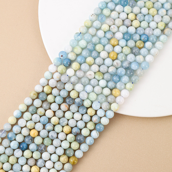 Mărgele libere – Acvamarin, Finisaj lustruit, Cod produs: Acvamarin, Brand: Luo Zhan