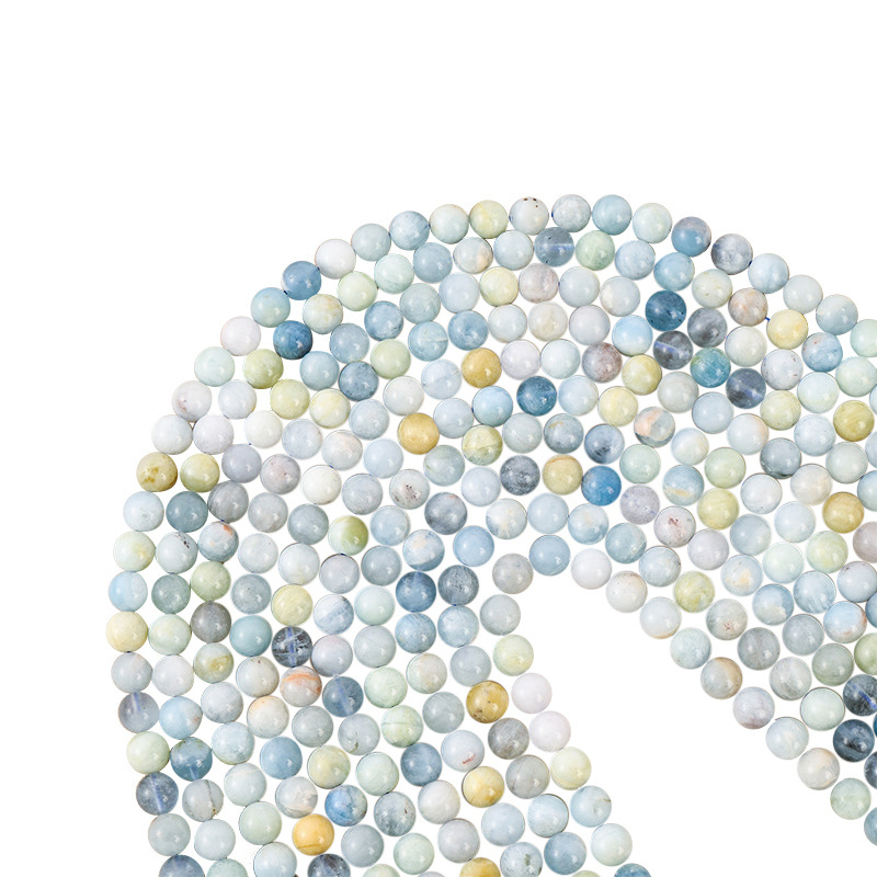 Mărgele libere – Acvamarin, Finisaj lustruit, Cod produs: Acvamarin, Brand: Luo Zhan