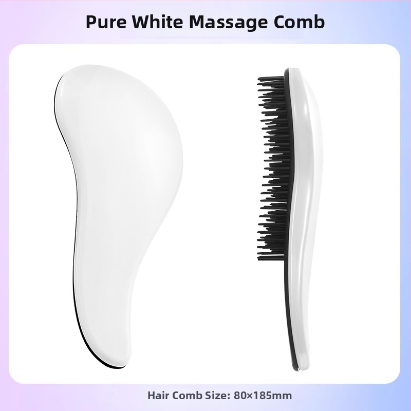 Χτένα περιποίησης σκύλων με μασάζ – ABS υλικό, για Μπιχόν Φριζέ, αφαίρεση χαλαρού τριχώματος