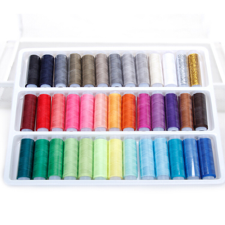 Ață de cusut Yuze, poliester, fir în formă de bar pentru haine și textile de casă