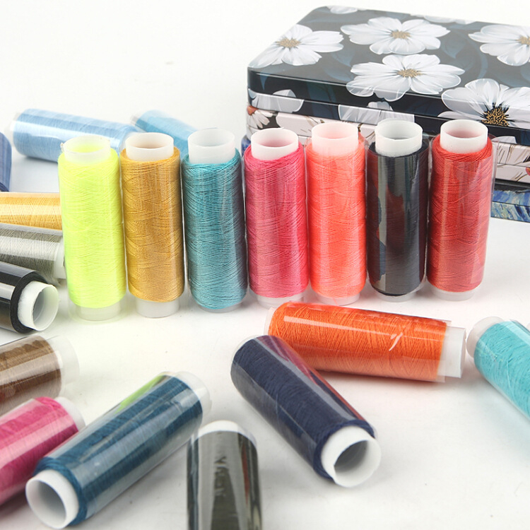 Ață de cusut Yuze, poliester, fir în formă de bar pentru haine și textile de casă