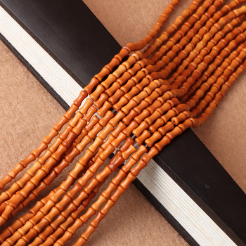 Set colier și brățară din mărgele de sâmburi de măslin, 108 mărgele, finisaj lucios, stil bambus