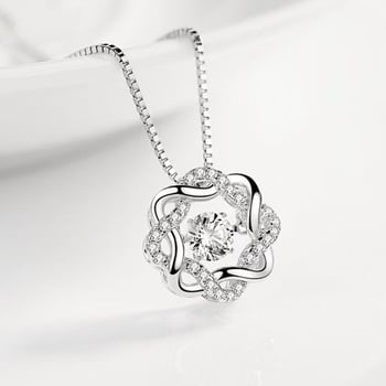 Colier geometric cu pandant octagonal, din cupru, stil Ins, lansare vară 2025