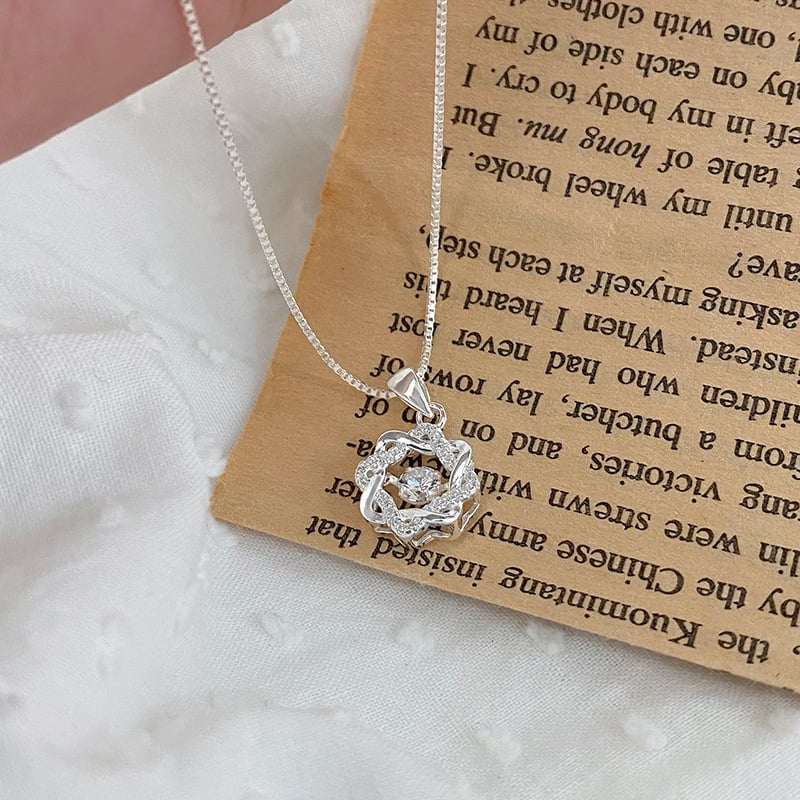 Colier geometric cu pandant octagonal, din cupru, stil Ins, lansare vară 2025