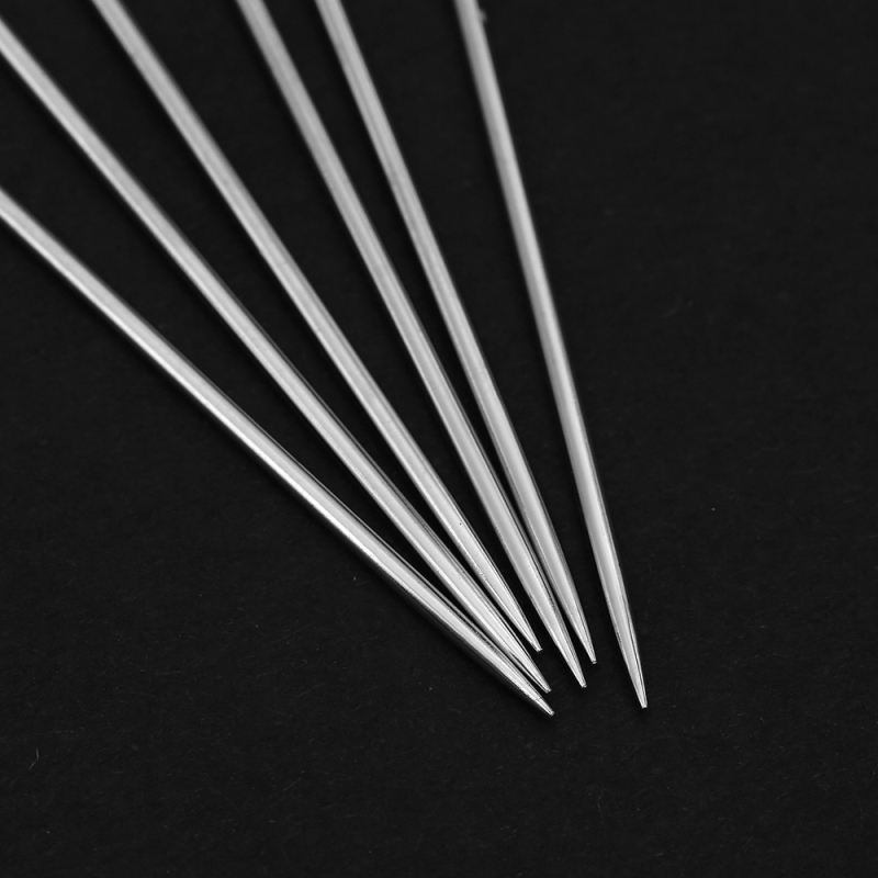 Igla s nazubljenom površinom za ručno uvijanje niti, šivaća igla za rubove hlača, igla od tvrdog karbonskog čelika, klasičan stil — 10.000 komada po paketu, 16,5 g po paketu