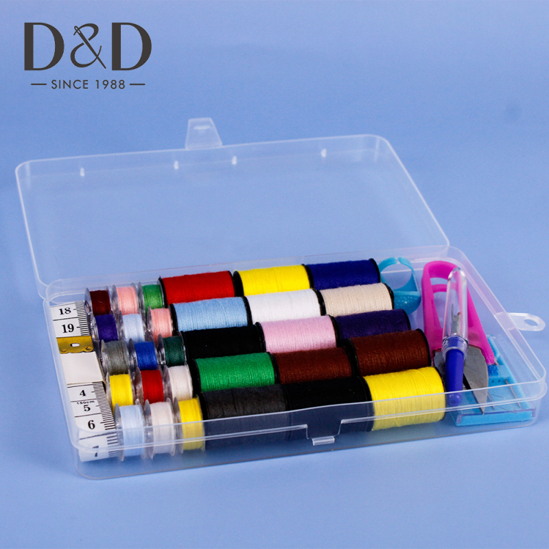 D&D kutija za šivanje — kućni šivaći komplet u jednostavnom stilu, pakiranje 100 kom, težina 125 g