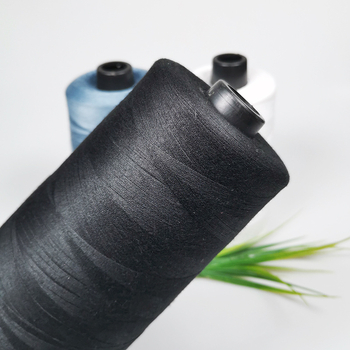 Ață de cusut poliester de înaltă viteză, marca Double Canary; 100% fibre scurte de poliester; Origine: Shunde, Foshan; Potrivit pentru genți, îmbrăcăminte și textile pentru casă.