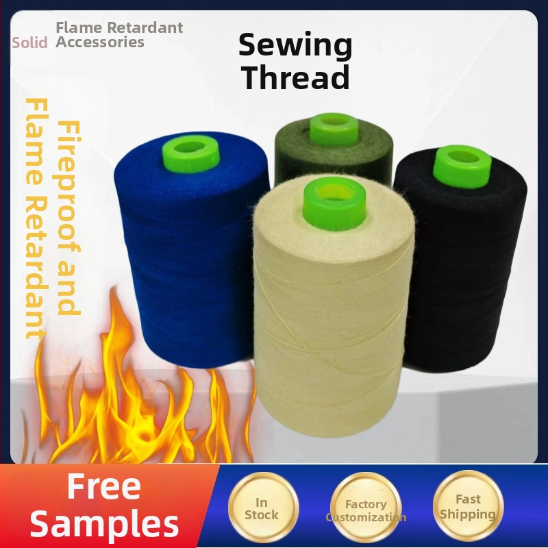 Fir de cusut aramid cu fibre scurte – ignifug, pentru textile și îmbrăcăminte, Three One, Shenzhen
