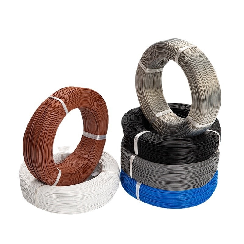 Teflon magas hőmérsékletű vezeték, 19 szálú ónzott réz, 450V/750V, 180°C, VDE8349