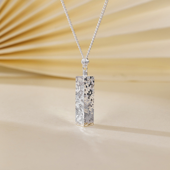 Réz anyagú geometriai négyszögű nyaklánc, édes stílus, 2025 téli kiadás