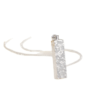 Réz anyagú geometriai négyszögű nyaklánc, édes stílus, 2025 téli kiadás