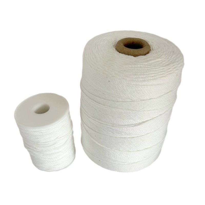 Șnur de bumbac pentru textile și îmbrăcăminte — cusut manual, textură groasă, fără ceară; material principal: șnur de bumbac; potrivit pentru linii de legare, etichete și webbings textile