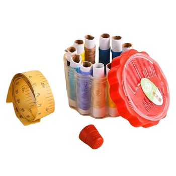 Cutie de cusut pentru persoane în vârstă, stil pastoral, brand Old Woman, origine Jiangsu, ambalaj 240 bucăți, greutate brută 11 kg