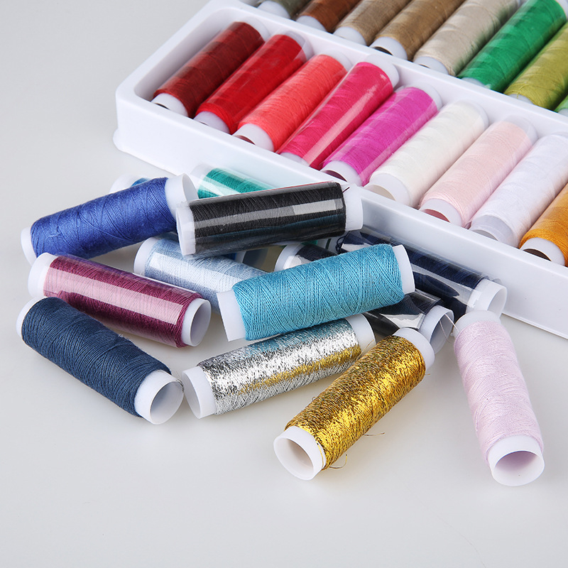 Fire de cusut poliester, marca Lishun Line Industry, pentru textile de uz casnic și cusături