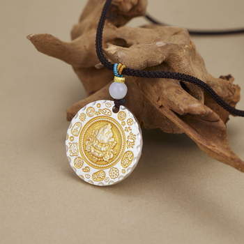 Geometriai réz medálos nyaklánc, édes stílus, nyár 2025 kiadás