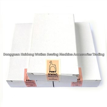 PONY gyöngyfűző tű, acél tű kézi varráshoz, karcsú, importált