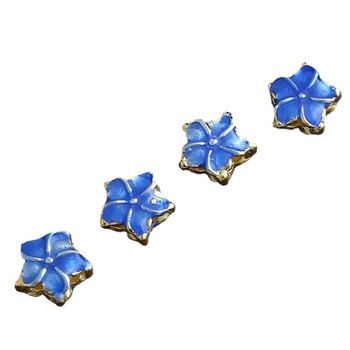 Cloisonné emajl perle, plosnate perle za izradu nakita, elektroplatiranje, podrijetlo Meilong, brend Seven Color Cool