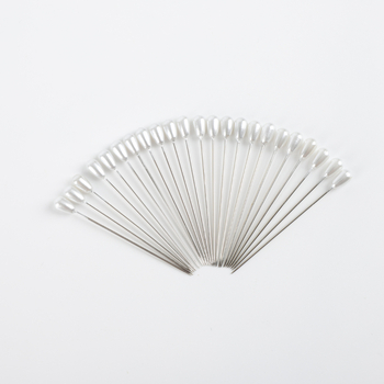 Kézi varráshoz és patchworkhoz gyémánt pozicionáló tűk, gyöngyház fejű rögzítő tűk, ruházati pozicionáló tűk nagykereskedelmi mennyiségben, doboz nélkül