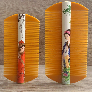 Χτένα φροντίδας γούνας σκύλου με λεπτές δόντες για αφαίρεση ψύλλων, αυγών ψύλλων και πιτυρίδας (Πλαστικό; Μάρκα: Unique; Όχι εισαγόμενο; Για σκύλους)