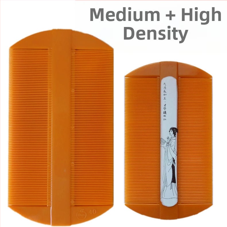 Χτένα φροντίδας γούνας σκύλου με λεπτές δόντες για αφαίρεση ψύλλων, αυγών ψύλλων και πιτυρίδας (Πλαστικό; Μάρκα: Unique; Όχι εισαγόμενο; Για σκύλους)