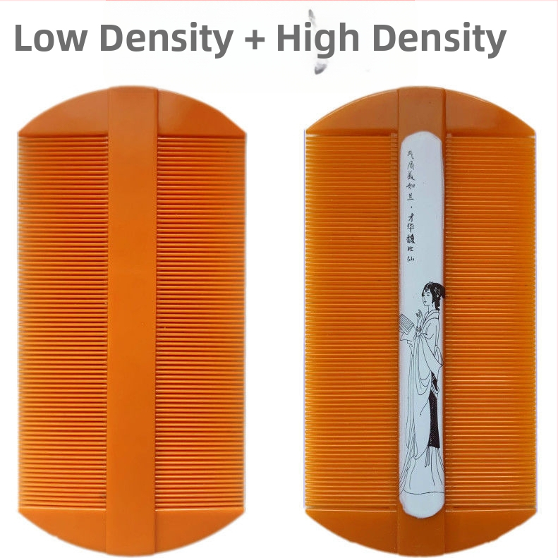 Χτένα φροντίδας γούνας σκύλου με λεπτές δόντες για αφαίρεση ψύλλων, αυγών ψύλλων και πιτυρίδας (Πλαστικό; Μάρκα: Unique; Όχι εισαγόμενο; Για σκύλους)