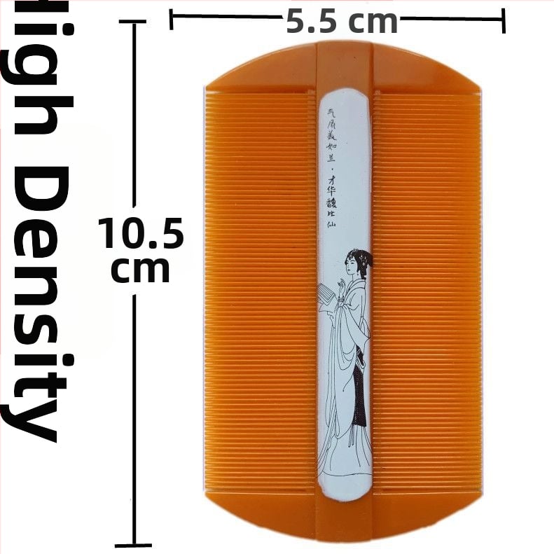 Χτένα φροντίδας γούνας σκύλου με λεπτές δόντες για αφαίρεση ψύλλων, αυγών ψύλλων και πιτυρίδας (Πλαστικό; Μάρκα: Unique; Όχι εισαγόμενο; Για σκύλους)