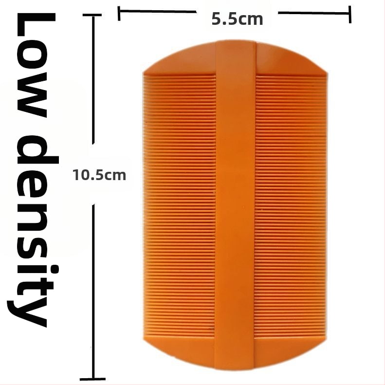 Χτένα φροντίδας γούνας σκύλου με λεπτές δόντες για αφαίρεση ψύλλων, αυγών ψύλλων και πιτυρίδας (Πλαστικό; Μάρκα: Unique; Όχι εισαγόμενο; Για σκύλους)