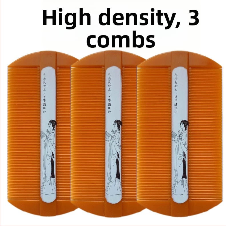 Χτένα φροντίδας γούνας σκύλου με λεπτές δόντες για αφαίρεση ψύλλων, αυγών ψύλλων και πιτυρίδας (Πλαστικό; Μάρκα: Unique; Όχι εισαγόμενο; Για σκύλους)