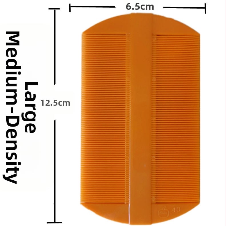 Χτένα φροντίδας γούνας σκύλου με λεπτές δόντες για αφαίρεση ψύλλων, αυγών ψύλλων και πιτυρίδας (Πλαστικό; Μάρκα: Unique; Όχι εισαγόμενο; Για σκύλους)