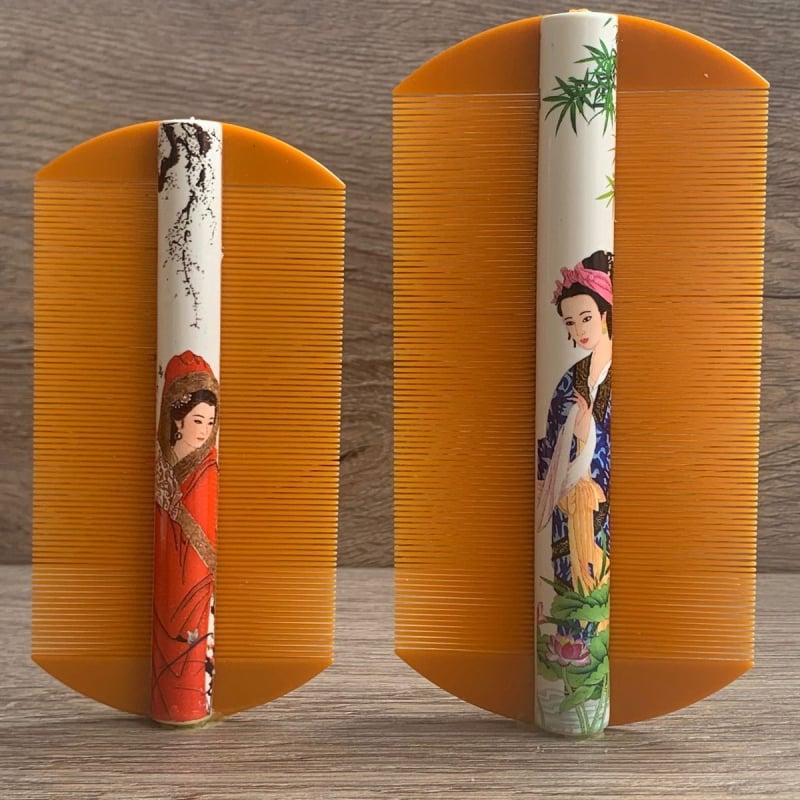 Χτένα φροντίδας γούνας σκύλου με λεπτές δόντες για αφαίρεση ψύλλων, αυγών ψύλλων και πιτυρίδας (Πλαστικό; Μάρκα: Unique; Όχι εισαγόμενο; Για σκύλους)