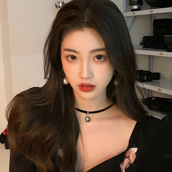 Κολιέ με αστέρι-σχήματος μενταγιόν από κράμα, σε κανονική αλυσίδα, ηλεκτροπλατιωμένο φινίρισμα