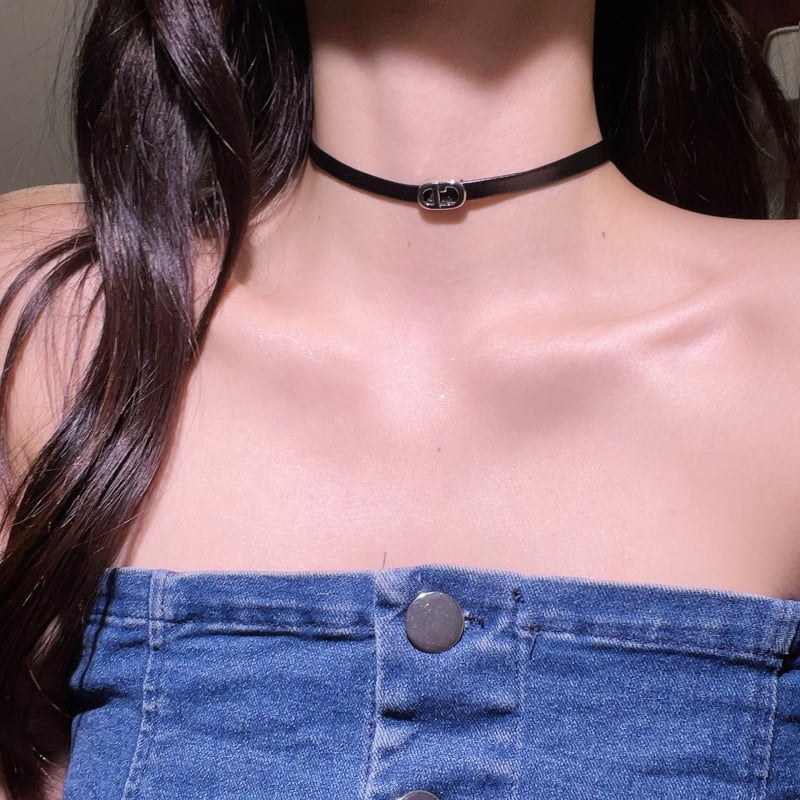 Lantisor Jinmei cu litere/text, unisex, lant regulat, stil avansat